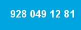 928 049 12 81